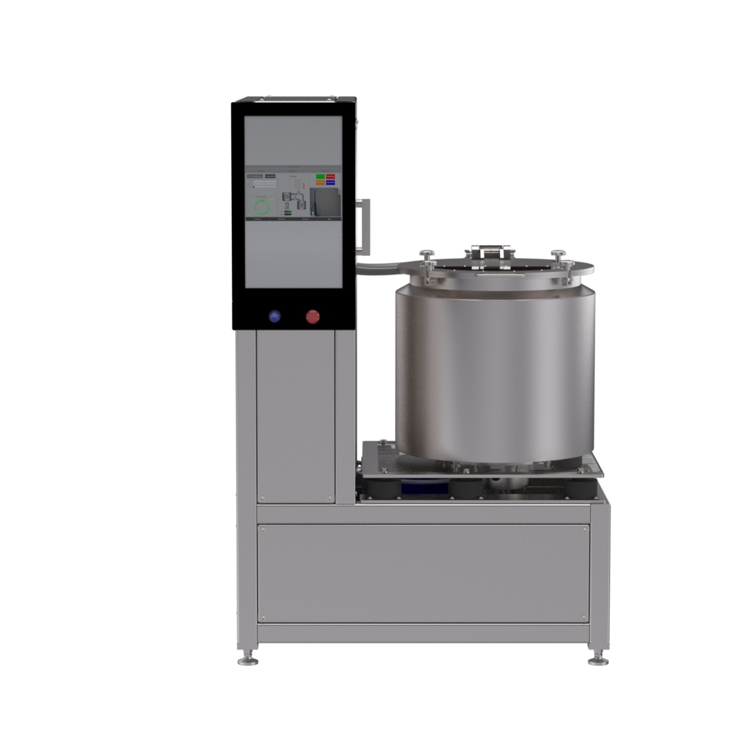 The front of MACH Technologies' CES 600 centrifuge extraction unit